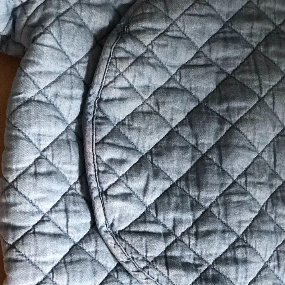 Gap Denim Bear Quilted Bunting